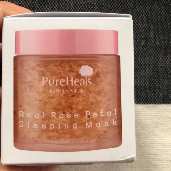 PureHeals by Nature Village Real Rose Petal Sleeping Mask 100g - Picture 8 of 8